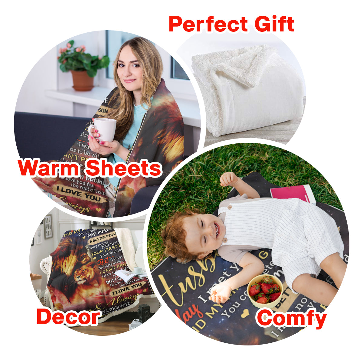 Best Valentine Gift For Husband Blanket The Day I Met You Lion, I Love You From Wife Home Decor Bedding Couch Sofa Soft And Comfy Cozy 1673938563261.jpg