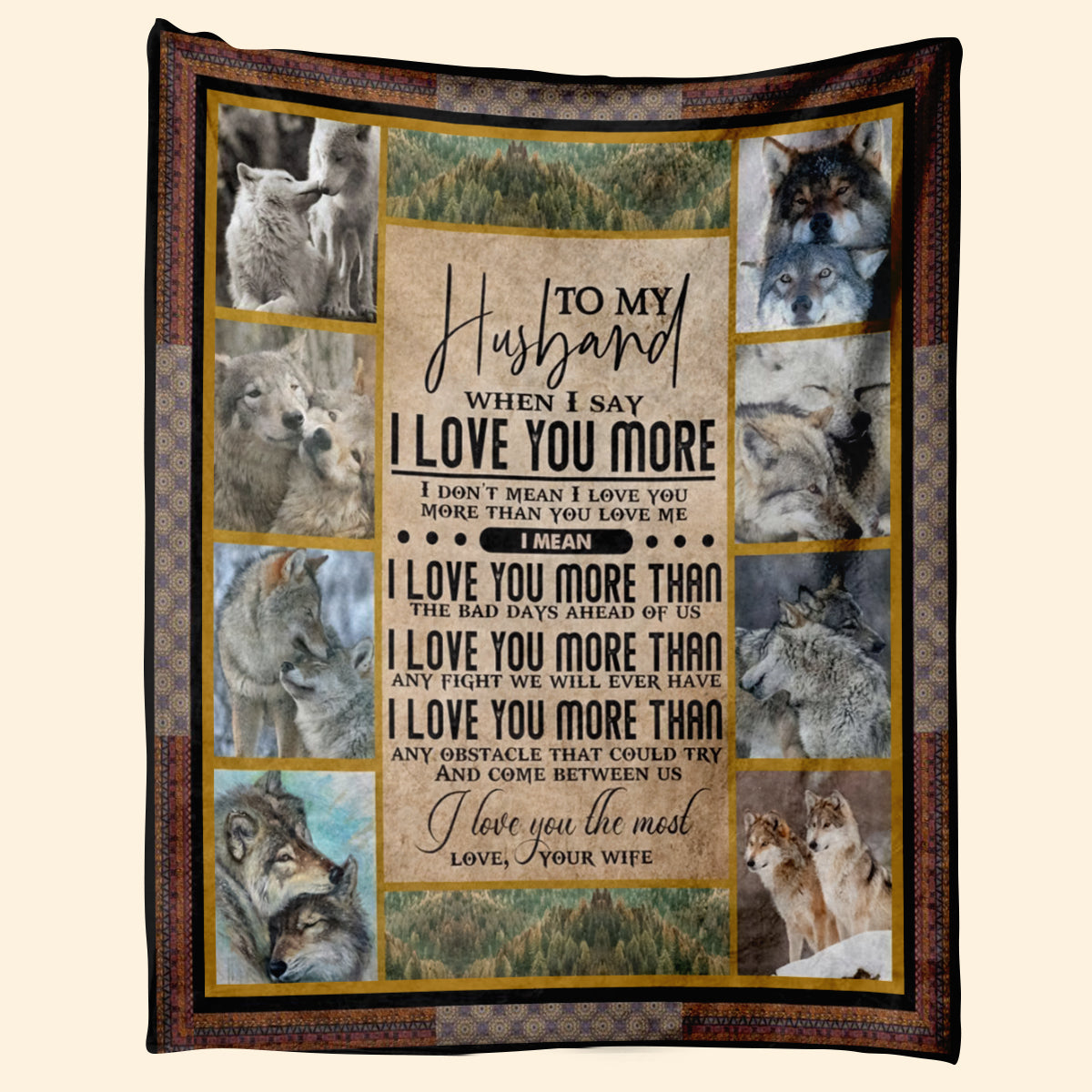 Best Valentine Gift For Husband I Love You More,fleece Blanket,gift For Husband For Valentine's Day Home Decor Bedding Couch Sofa Soft And Comfy Cozy 1673943161697.jpg