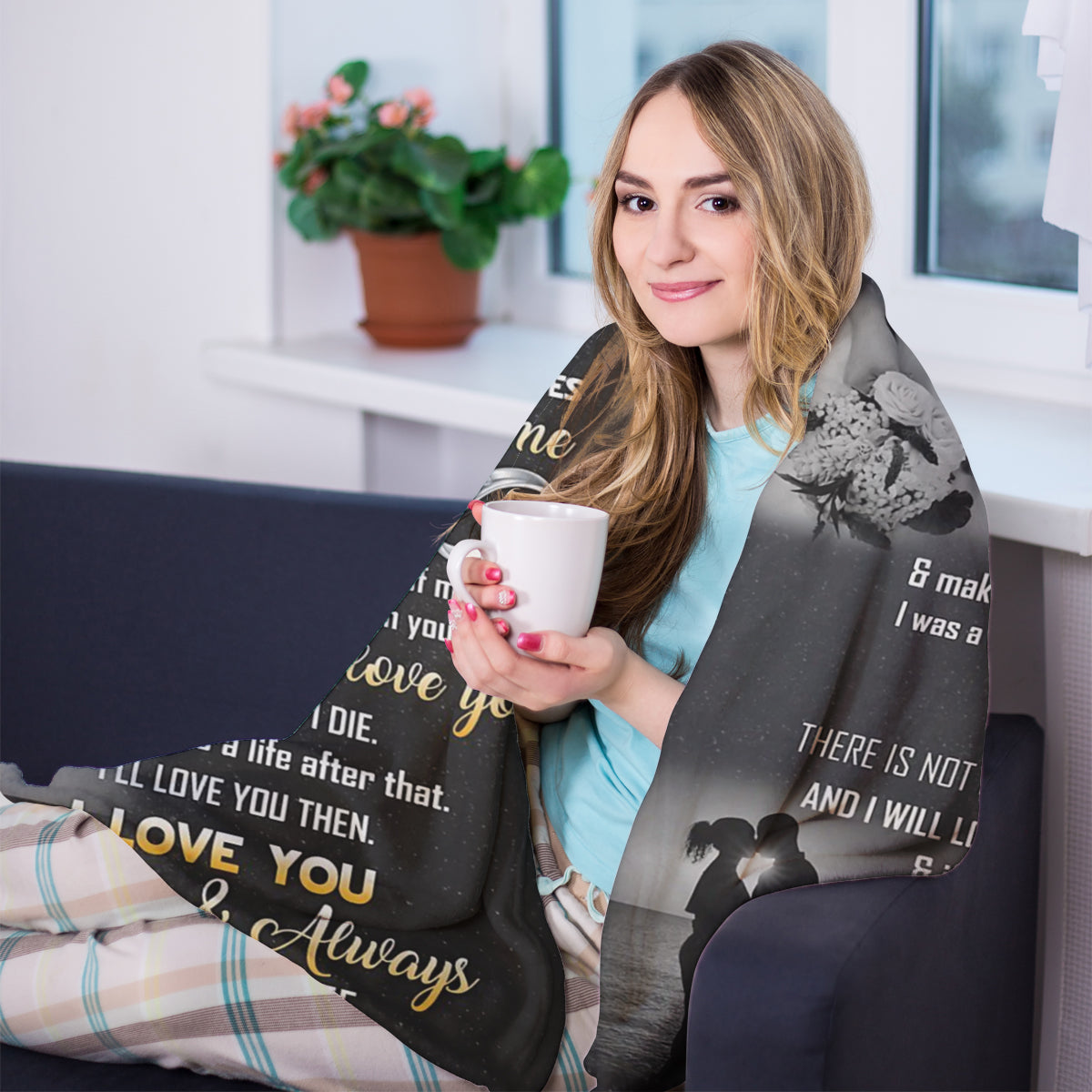 Best Valentine Gift For Husband, I Will Love You Until I Die I Want All Of My Last To Be With You,fleece Blanket,gift For Husband Home Decor Bedding Couch Sofa Soft And Comfy Cozy 1673943406453.jpg