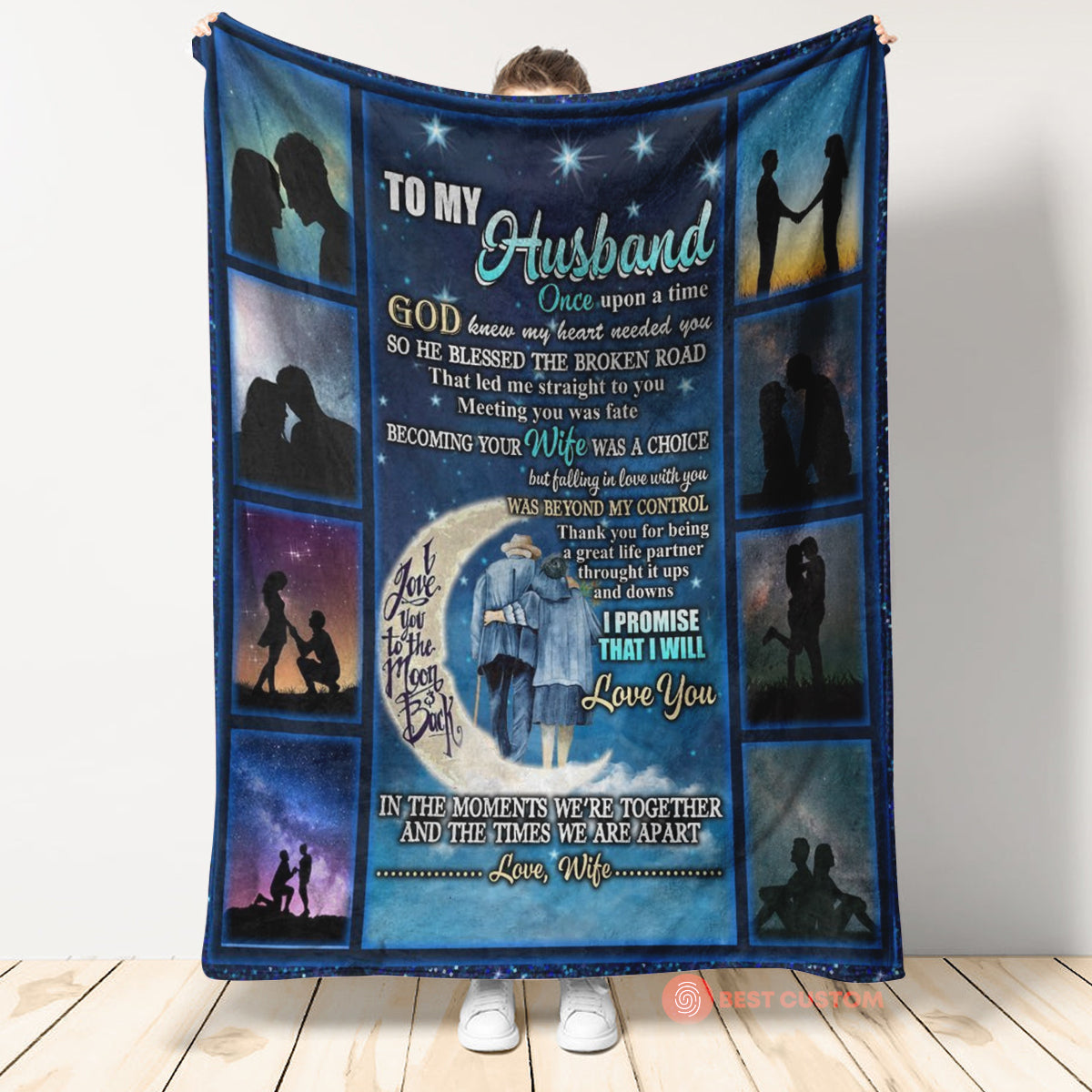 Best Valentine Gift For Husband, In The Moments We're Together And The Times We Are Apart Fleece Blanket For Valentine's Day Home Decor Bedding Couch Sofa Soft And Comfy Cozy 1673943530075.jpg