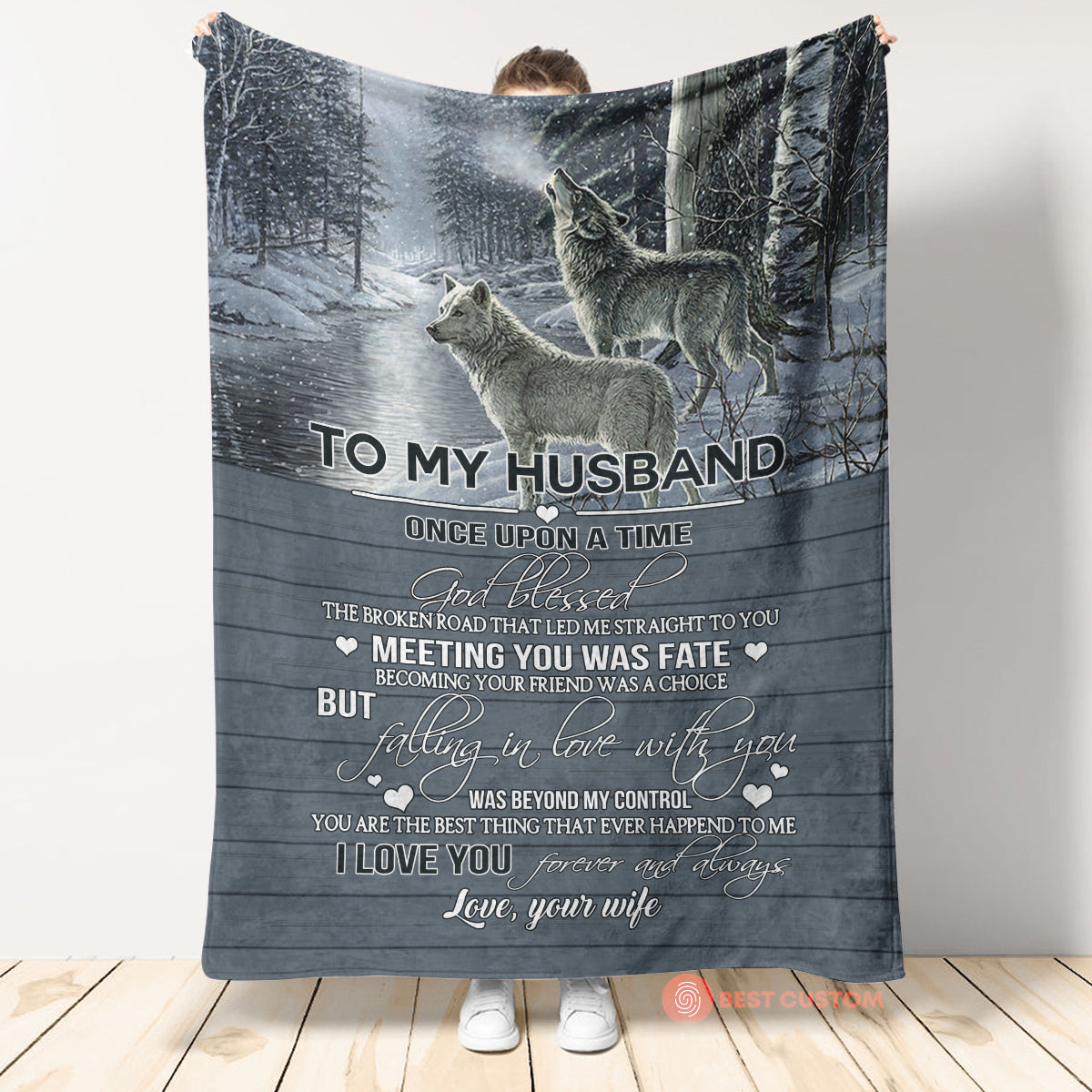 Best Valentine Gift For Husband Blanket. Fleece Blankets, Falling In Love With You. Gift For Husband Family Home Decor Bedding Couch Sofa Soft And Comfy Cozy 1673944192656.jpg