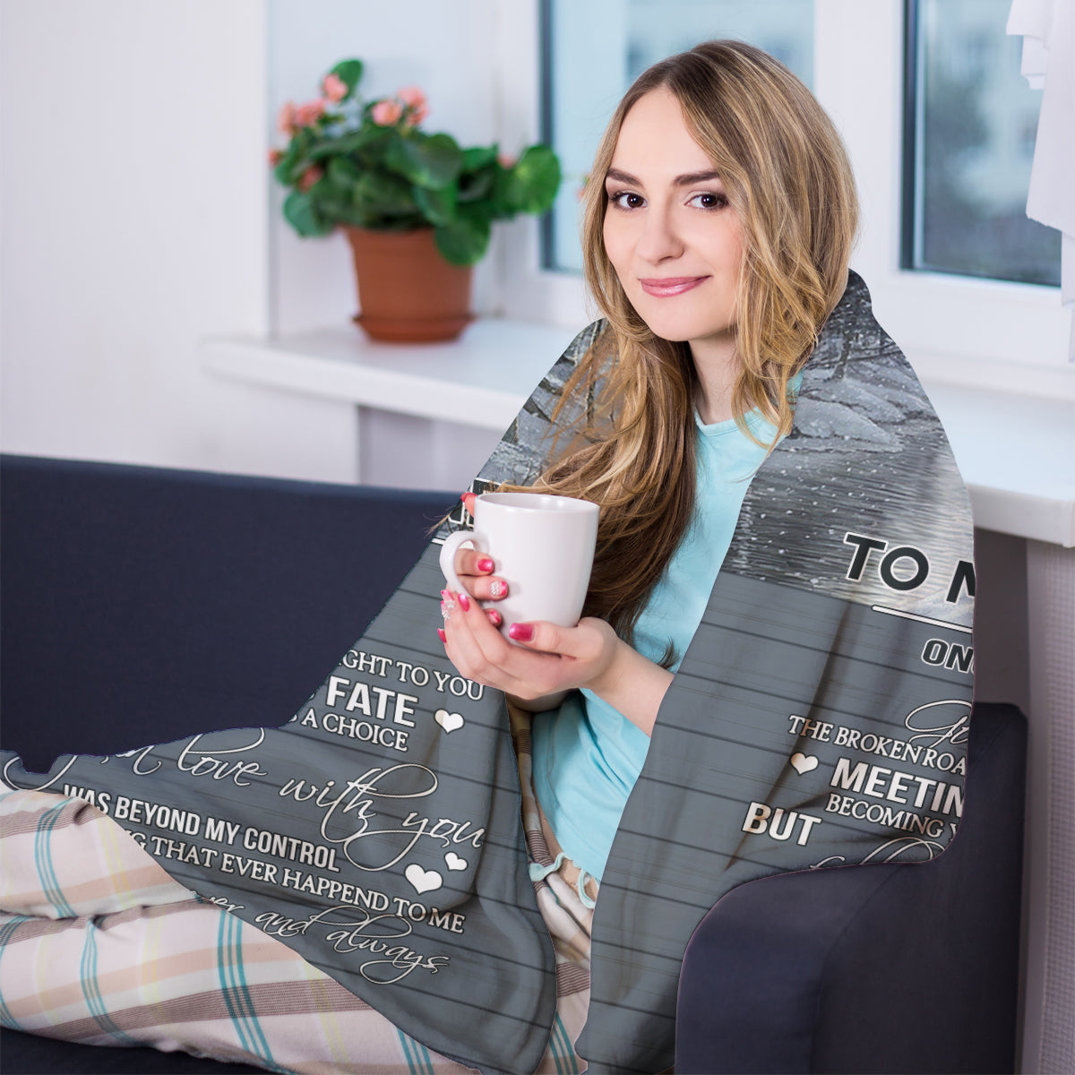 Best Valentine Gift For Husband Blanket. Fleece Blankets, Falling In Love With You. Gift For Husband Family Home Decor Bedding Couch Sofa Soft And Comfy Cozy 1673944193174.jpg