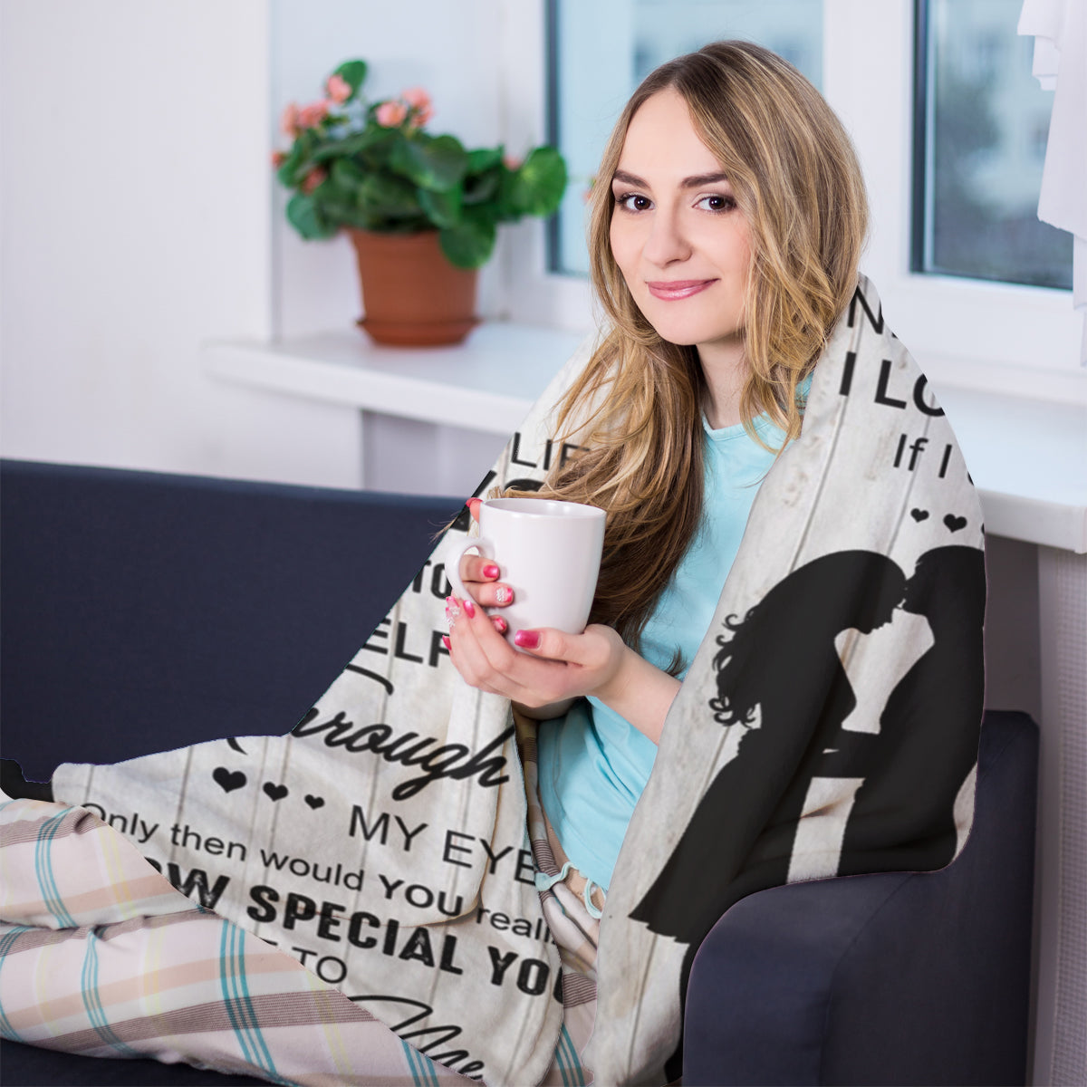 Best Valentine Gift For Husband Blanket. Fleece Blankets,i Love You, Love Your Wife.gift For Husband Family Home Decor Bedding Couch Sofa Soft And Comfy Cozy 1673944375957.jpg