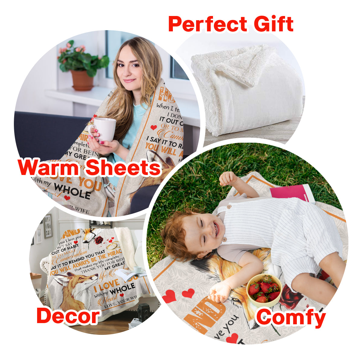 Best Valentine Gift For Husband, When I Tell You I Love You. Gift For Husband Family Home Decor Bedding Couch Sofa Soft And Comfy Cozy 1673944473377.jpg