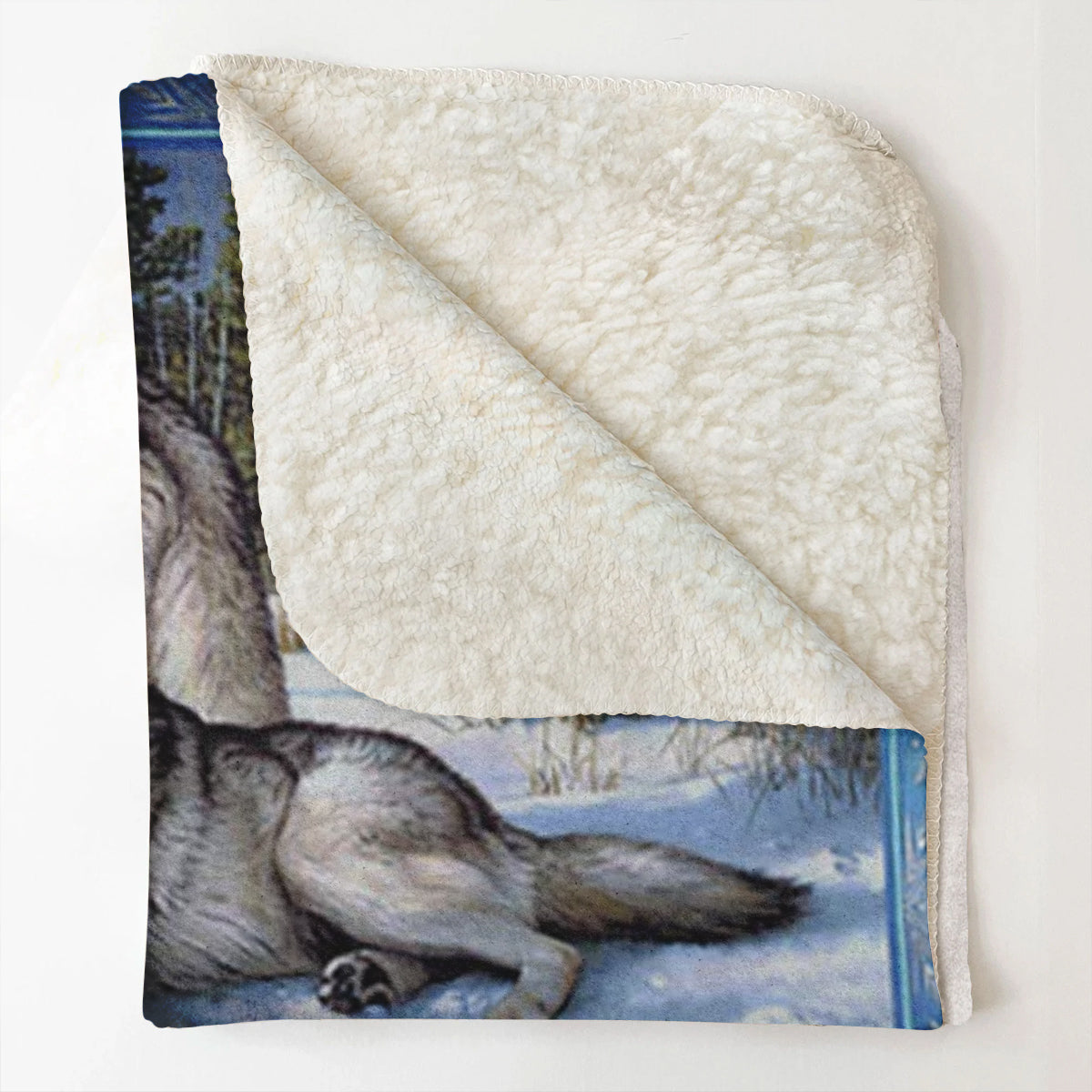 My Husband Wolf Couple Fate Choice Best Decision Gift From Wife Fleece Blanket - Quilt Blanket 1674028508509.jpg