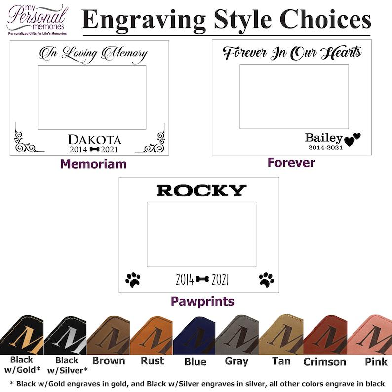 Custom Dog Memorial Picture Frame, Pet Remembrance Frame, Dog Loss Frame, Pet Sympathy Gift, Personalized Pet Frame Memorial, Pet Loss Gift 1678874554588.jpg