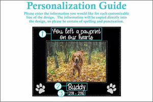 Pet Loss, Memorial Frame, In Memory Of Dog, Pet Memorial, Custom Memorial Gift, Pet Lover, Dog Lover, Cat Lover, Dog Memorial, Cat Memorial 1678874560153.jpg