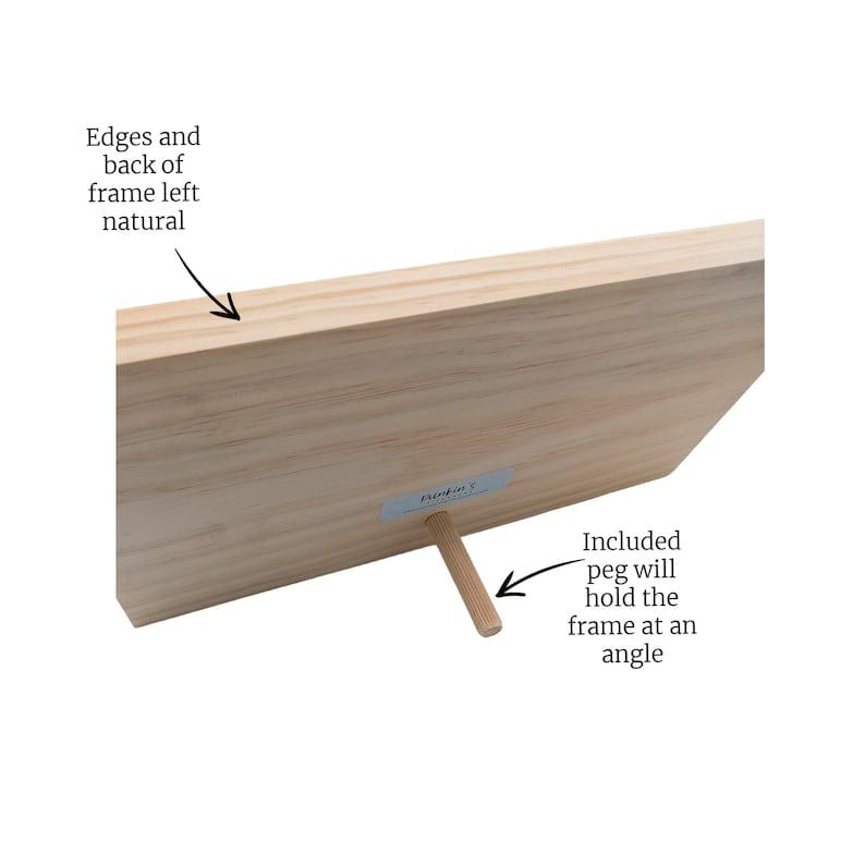 Wood Photo Frame - 4 X 6 Picture - Personalized For Your Pet - Dog - Cat - Unique Gift - For Dog Lover 1678874571646.jpg