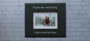 Dog Memorial Picture Frame Personalized, 5x7, Pet Loss Gift Personalized Dog Loss Frame, Thanks For Everything, Loss Of Pet Gift, Cat Loss 1678874585779.jpg