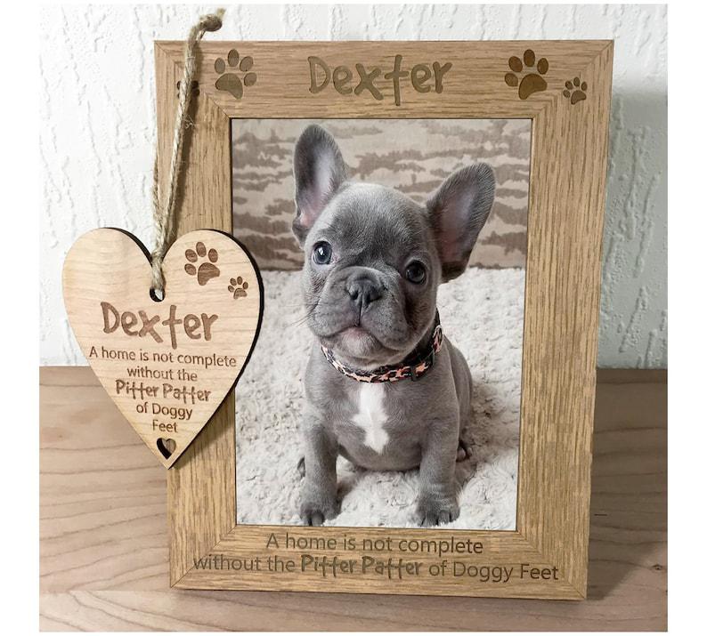 Dog Photo Frame Gift, Personalised Pet Picture Frame For Dog Photo 1678874646260.jpg
