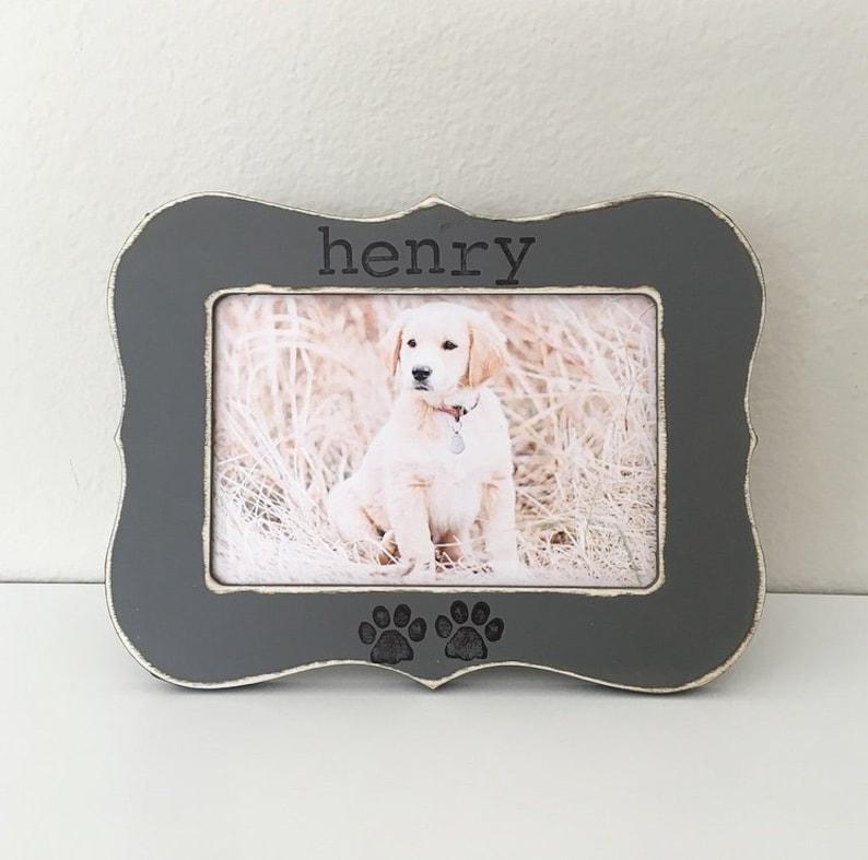 Dog Mom Gift, Grand Dog Picture Frame, Pet Gift, Personalized Picture Frame, Dog Gift, Pet Lover, Cat Picture Frame 1678874665443.jpg