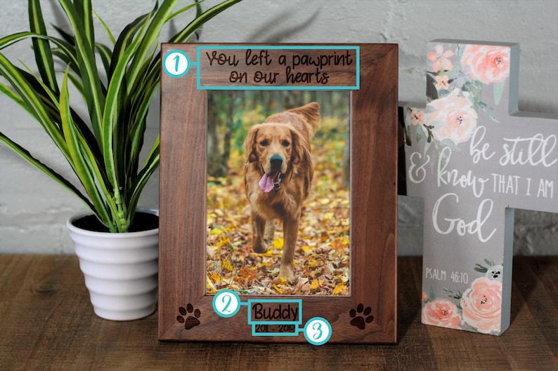 Pet Loss, Memorial Frame, In Memory Of Dog, Pet Memorial, Custom Memorial Gift, Pet Lover, Dog Lover, Cat Lover, Dog Memorial, Cat Memorial 1678874711200.jpg