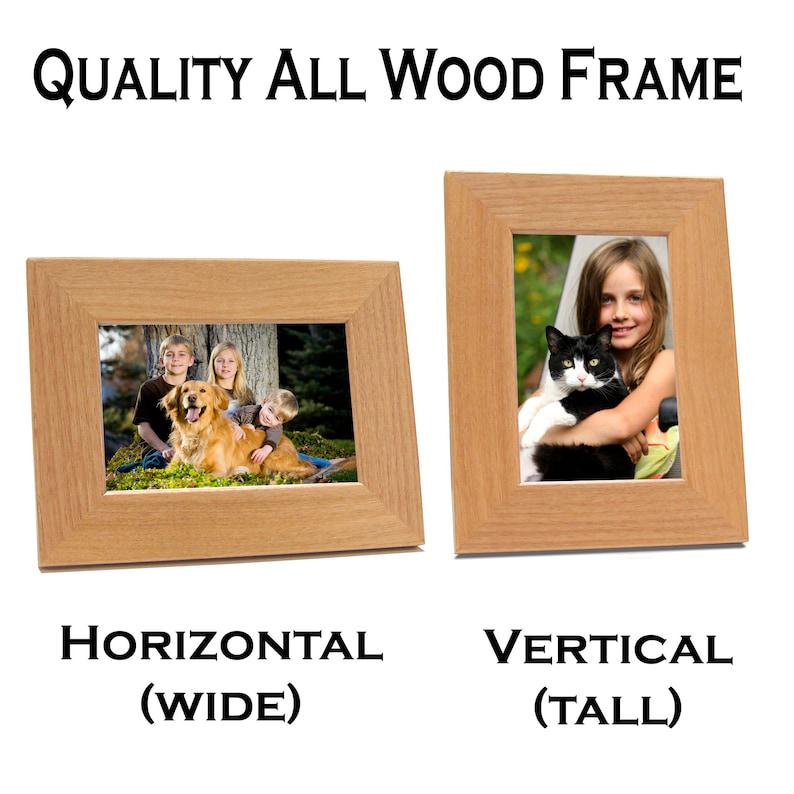 Dog Memorial Frame Personalized With Name - Choice Of In My Heart Or In Our Hearts - Free Gift Box & Sympathy Card 1678874719591.jpg