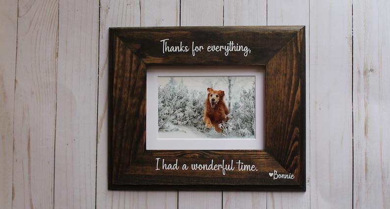 Pet Memorial Picture Frame Personalized, Pet Memorial Frame, Pet Loss Gift, Dog Memorial Frame, 5x7, 4x6, Pet Loss Frame 1678874733335.jpg