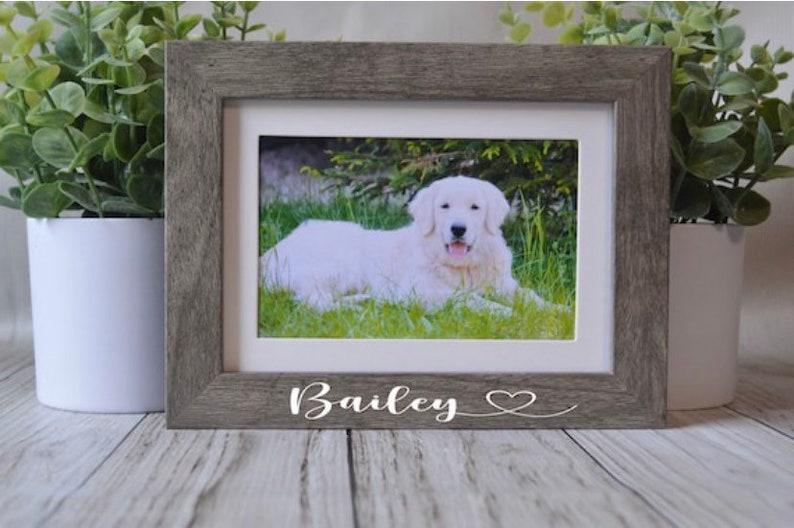 Memory Picture Frames For Dogs - Dog Name & Photo - In Memory Of Dog Gifts 1678955861865.jpg
