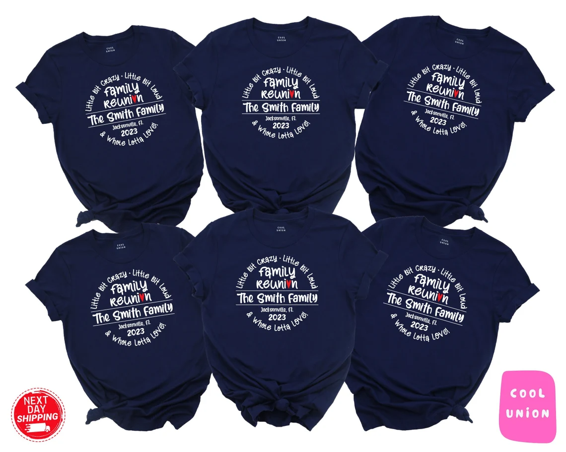 Custom Family Reunion Shirt, Family Shirt, Family Reunion Shirt, Family Love Tee, Personalized Family Tees, Family Together 1680146880988.png