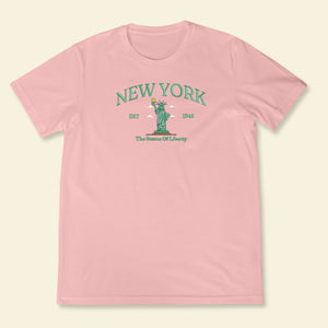 Newyork T-Shirt, Embroidered Newyork The Statue Of Liberty State Shirt, Embroidered Newyork T-Shirt 1688547021770.jpg