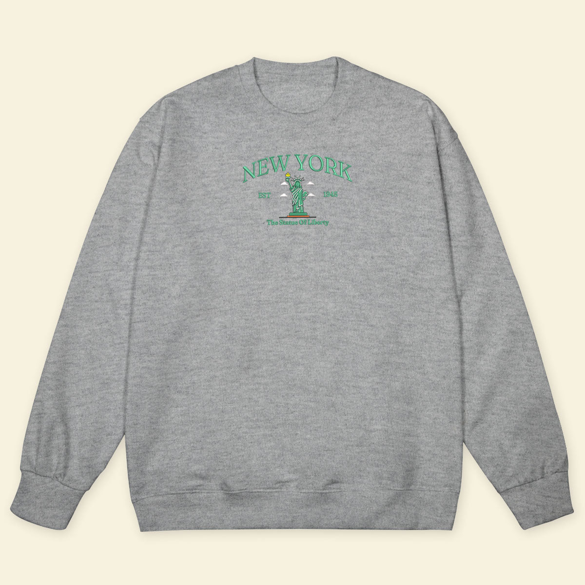 Newyork T-Shirt, Embroidered Newyork The Statue Of Liberty State Shirt, Embroidered Newyork T-Shirt 1688547021801.jpg