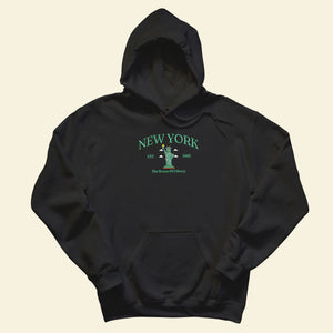 Newyork T-Shirt, Embroidered Newyork The Statue Of Liberty State Shirt, Embroidered Newyork T-Shirt 1688547021868.jpg