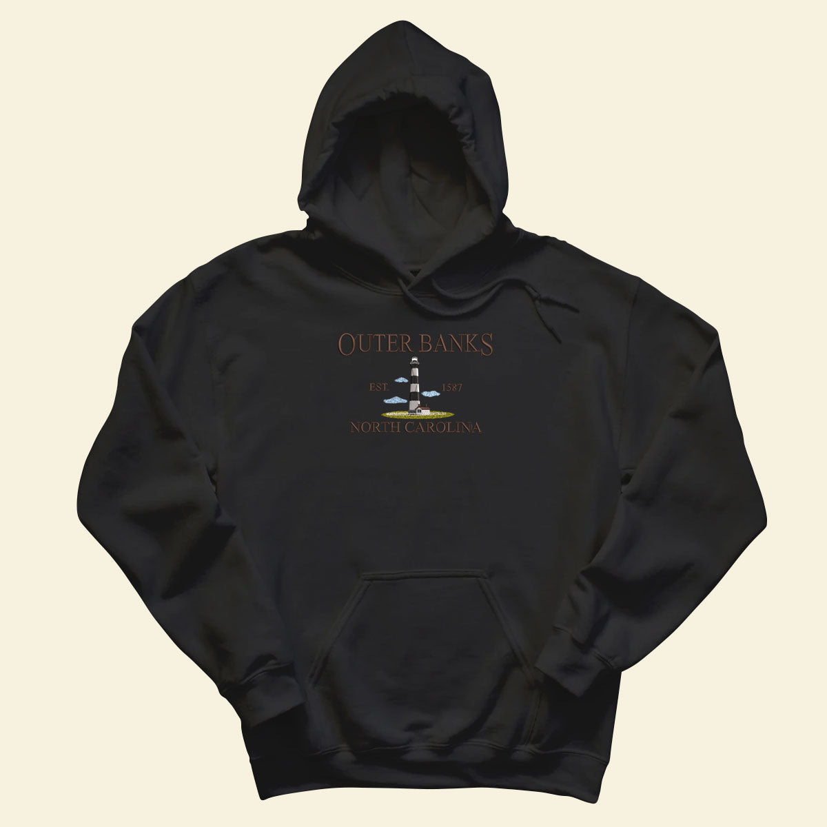 Embroidery Outer banks North Carolina lighthouse T-Shirt 1688629087446.jpg