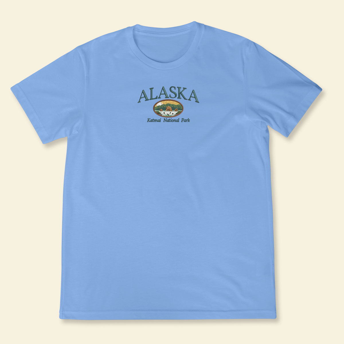 Embroidery Alaska Katmai national park T-Shirt 1688783412690.jpg