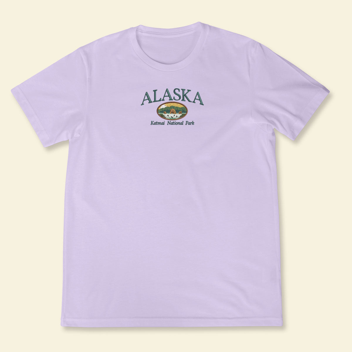 Embroidery Alaska Katmai national park T-Shirt 1688783412700.jpg