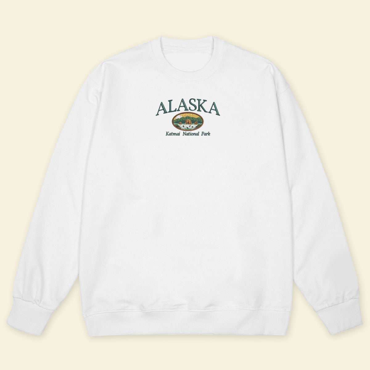 Embroidery Alaska Katmai national park T-Shirt 1688783412707.jpg