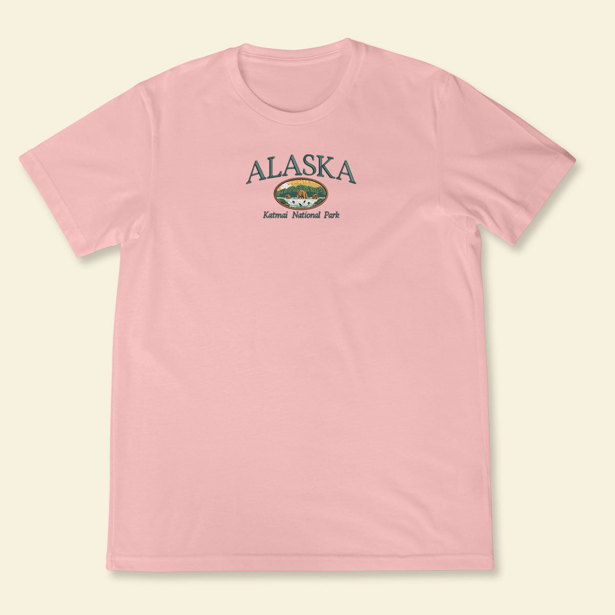 Embroidery Alaska Katmai national park T-Shirt 1688783412709.jpg