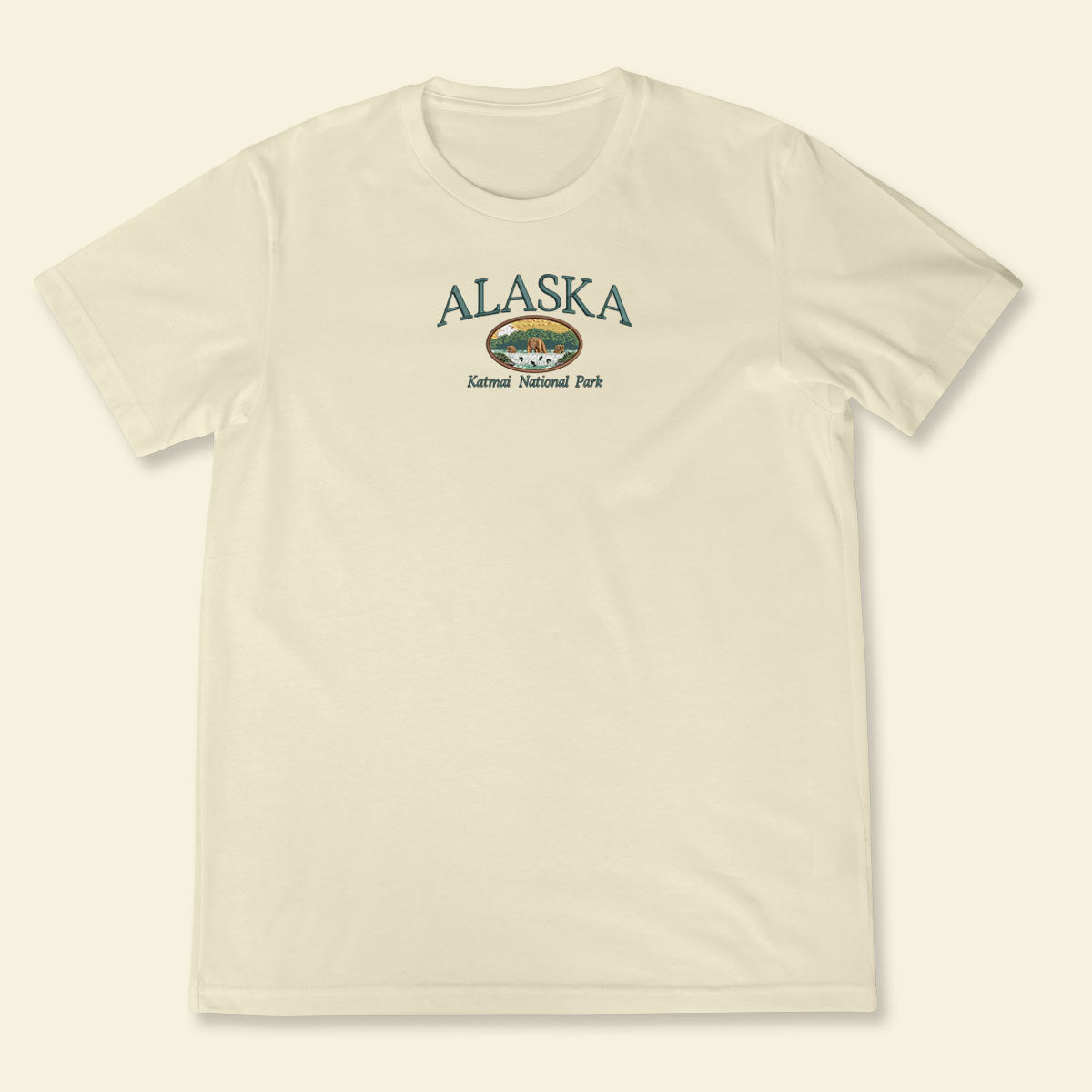 Embroidery Alaska Katmai national park T-Shirt 1688783412713.jpg