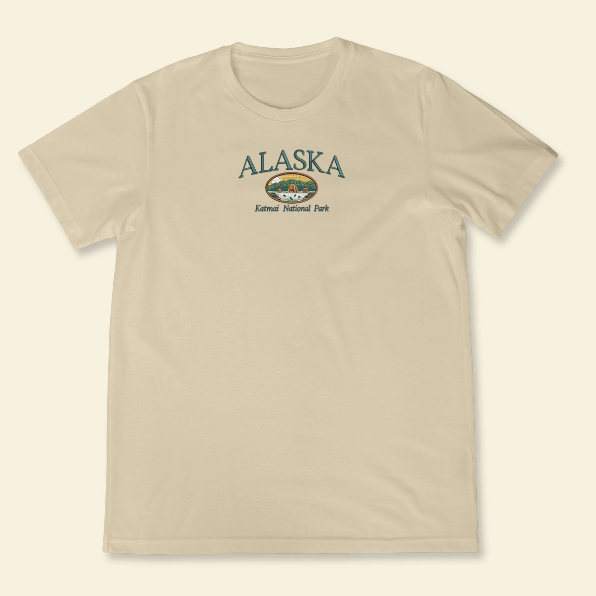 Embroidery Alaska Katmai national park T-Shirt 1688783412749.jpg