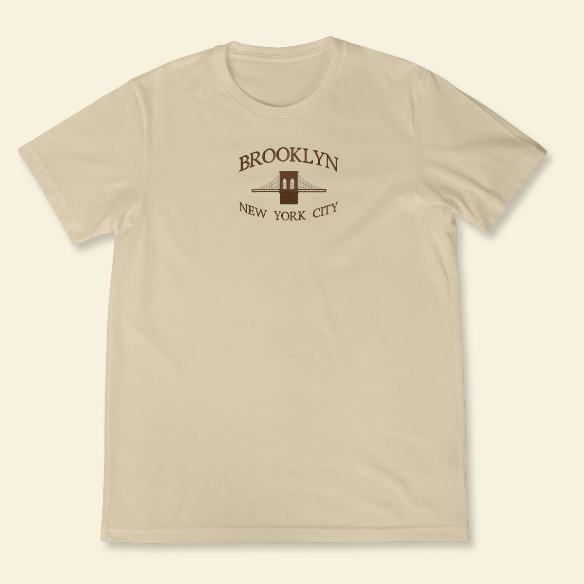 Embroidery Brooklyn New York City T-Shirt 1688785380738.jpg