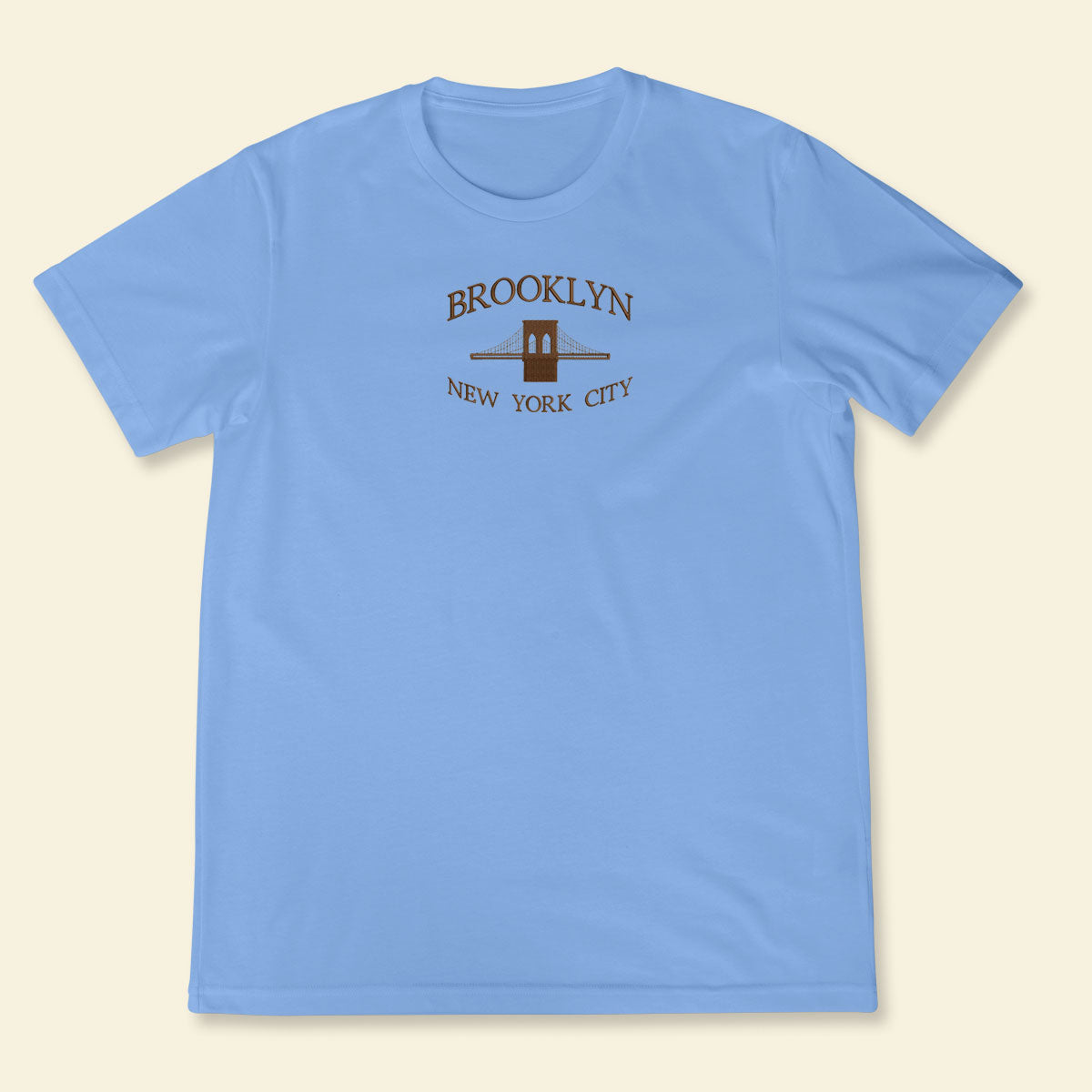 Embroidery Brooklyn New York City T-Shirt 1688785380760.jpg