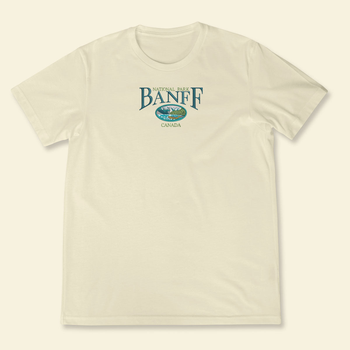 Embroidery Canada Banff National Park T-shirt 1688961732125.jpg