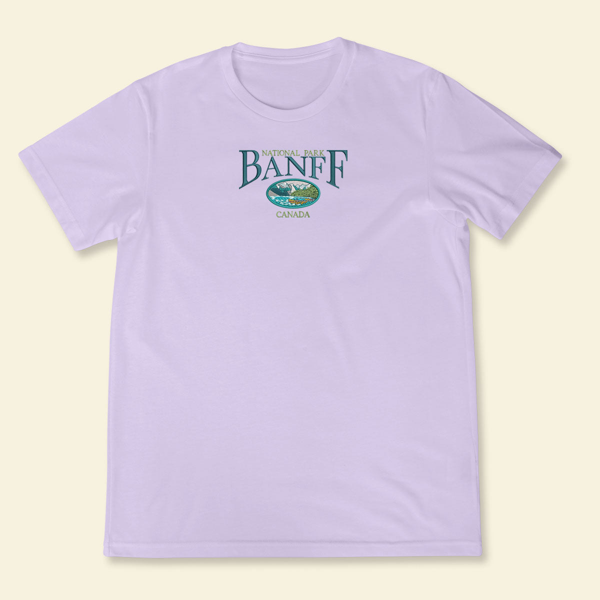 Embroidery Canada Banff National Park T-shirt 1688961732156.jpg