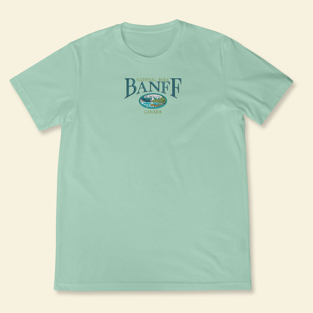 Embroidery Canada Banff National Park T-shirt 1688961732159.jpg
