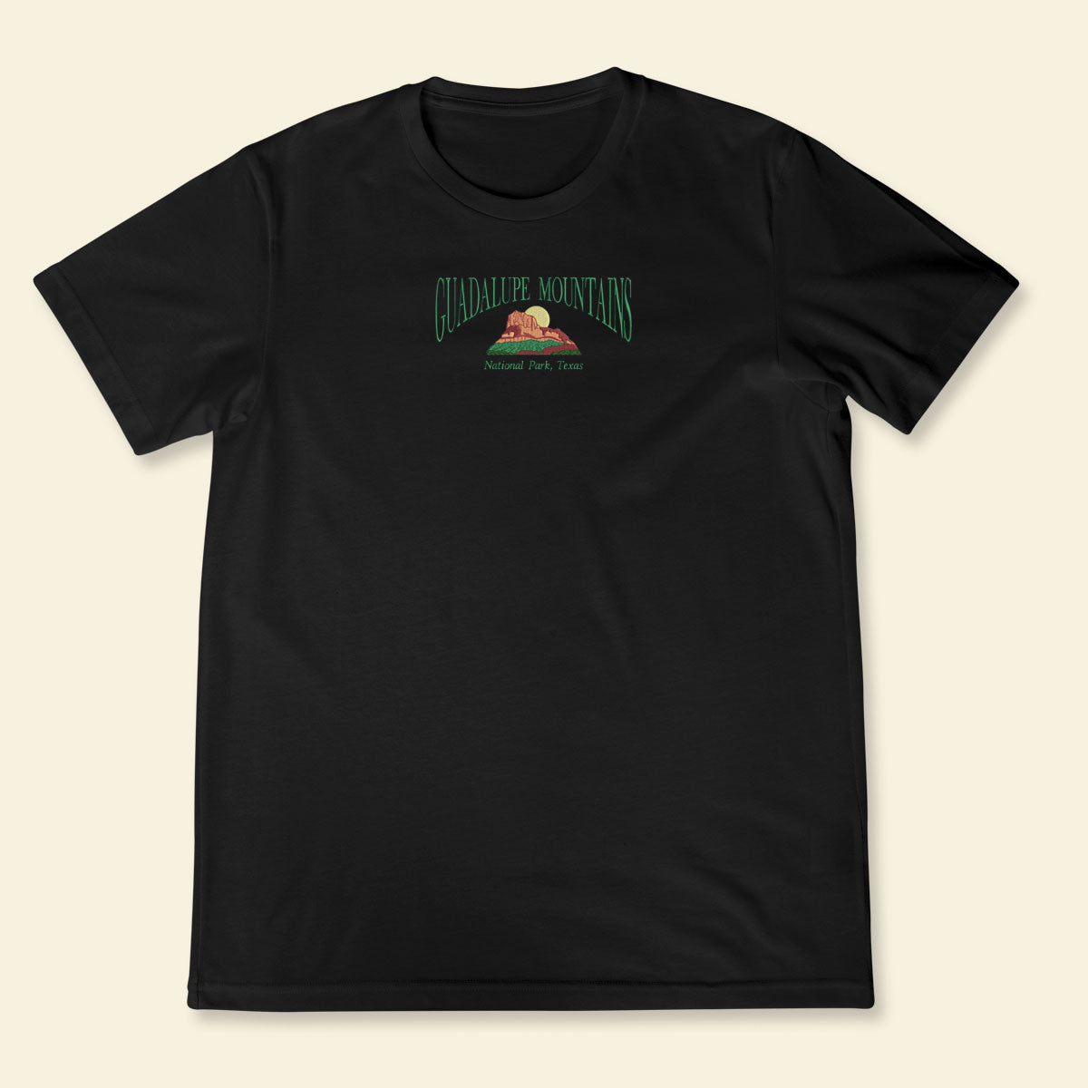 Embroidery Guadalupe Mountains National Park Texas T-shirt 1688981512275.jpg