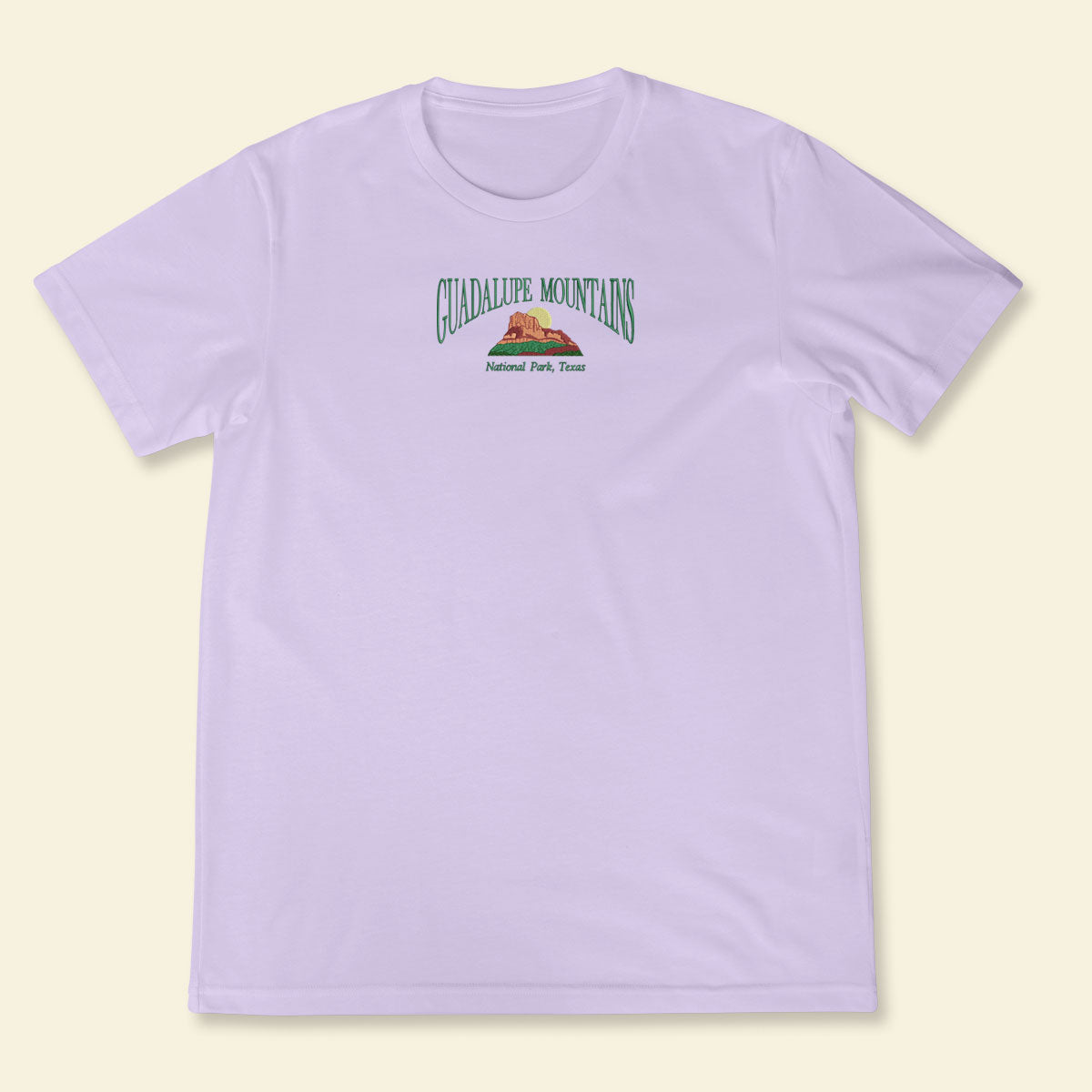 Embroidery Guadalupe Mountains National Park Texas T-shirt 1688981512294.jpg