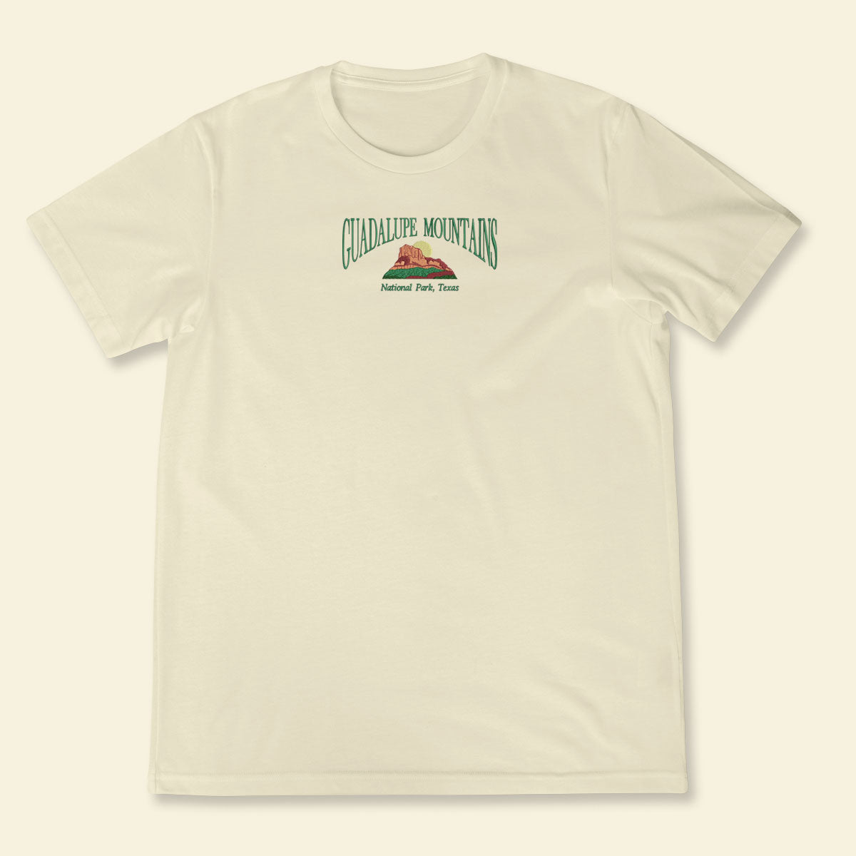 Embroidery Guadalupe Mountains National Park Texas T-shirt 1688981512313.jpg