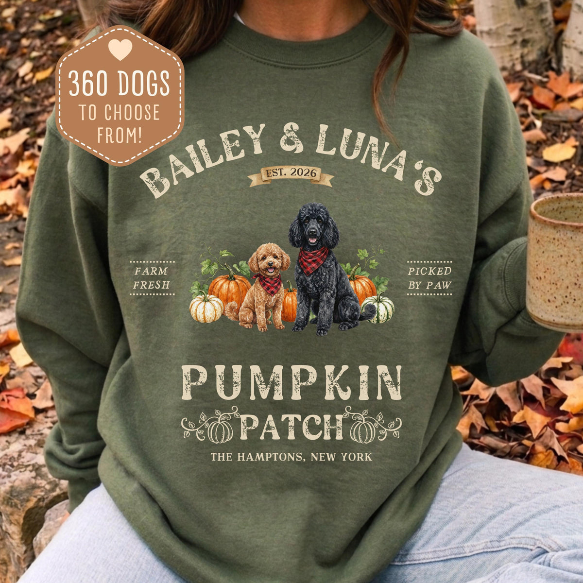 Personalized Poodle Halloween Sweatshirt, Toy Poodle Shirt, Pumpkin Dog Sweater, Custom Pet Gift for Poodle Mom 168a2602-efa9-4eff-92a1-84e8f24dc684-2.jpg
