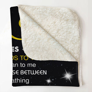 To My Beloved Sister I Will Always Be There To Love You Angels - Personalized Balnket - Gift For Sister 1692346120357.jpg