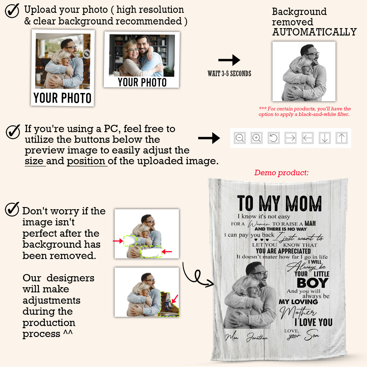 Sisters Forever - Personalized Blanket - Gift For Sister 1692410285241.jpg