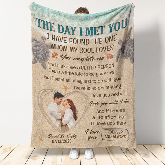 There Is No Pretending I Love You - Personalized Blanket - Gift For Couples, Husband Wife 1692947813731.jpg