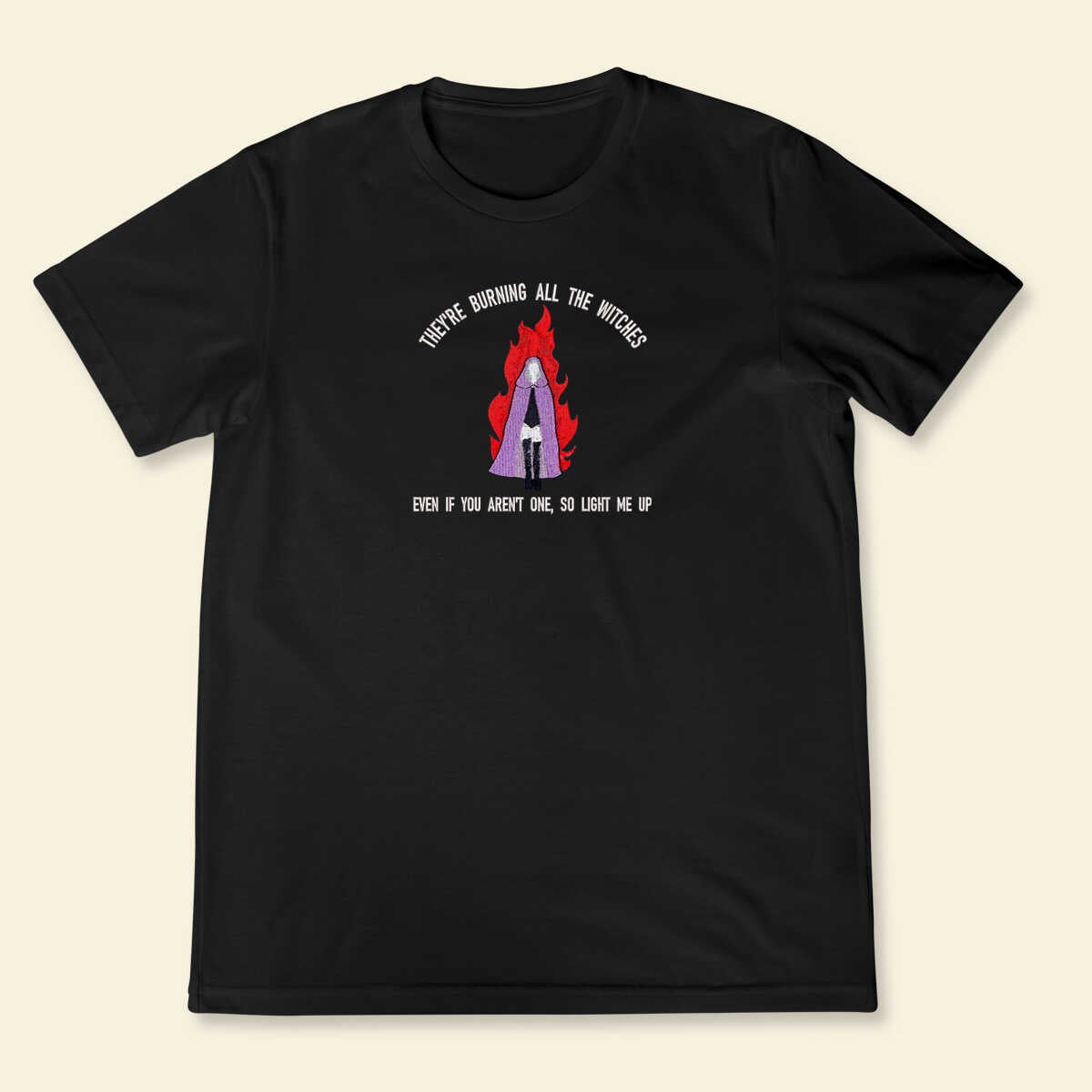 They re burning all the witches - TS Version Embroidered Sweatshirt Hoodie T-shirt 1693021650487.jpg