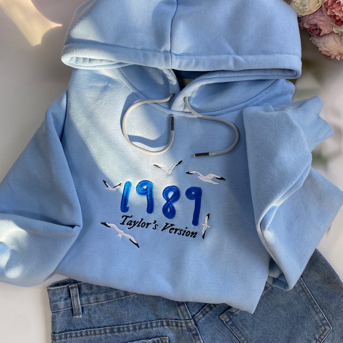 1989 Ts Version In Blue & Black Embroidered Shirt  1693276785509.jpg