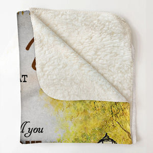 To My Wife Never Forget That I Love You - Personalized Blanket - Gift For Wife, Couples 1693555050631.jpg