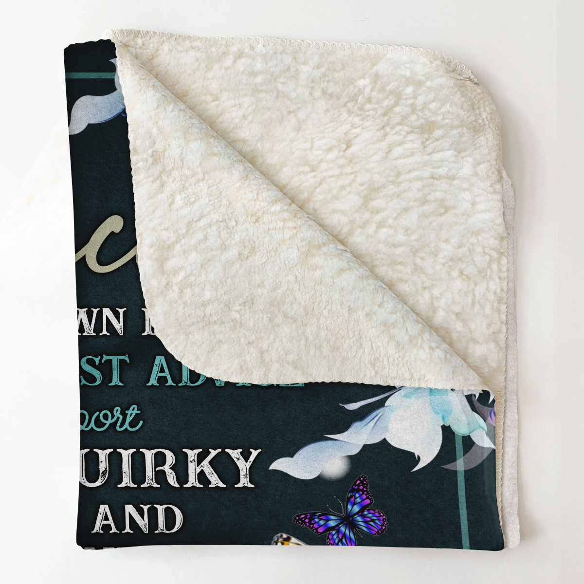 You Are The One I've Known Forever Butterfly - Personalized Blanket - Gift For Sister 1693988592987.jpg