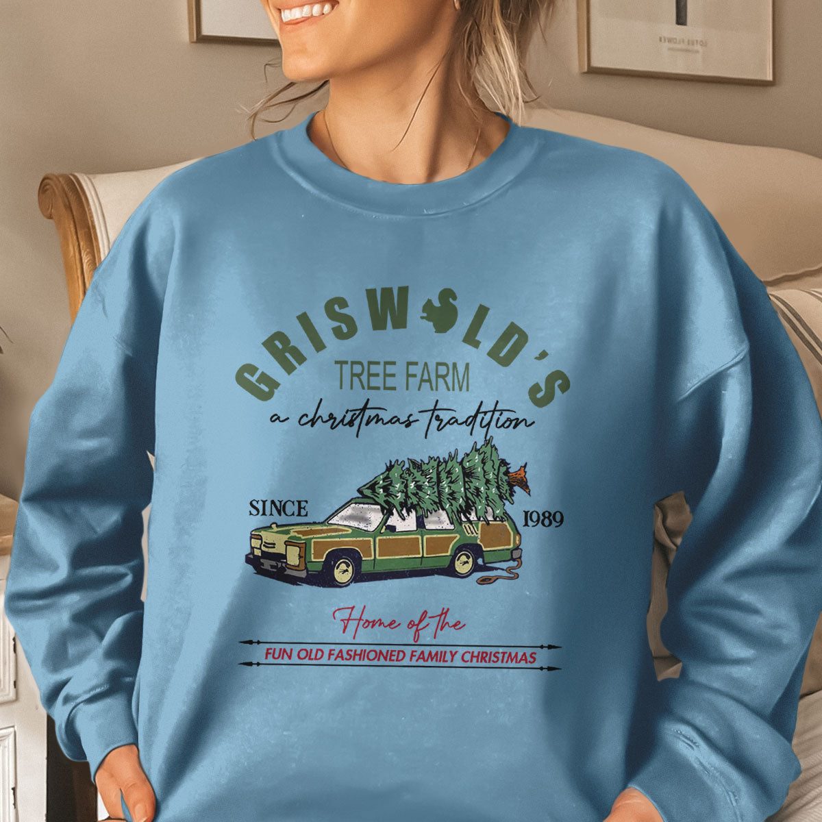 Griswolds Tree Farm Since 1989   Apparel   Gift For Christmas 1695970050155.jpg