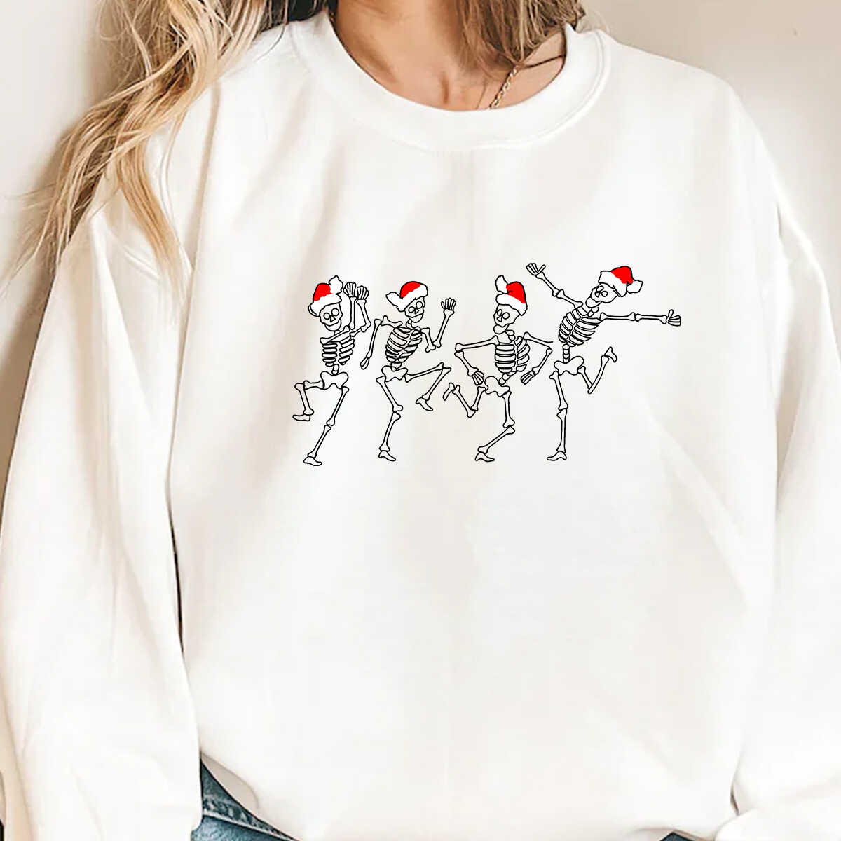Dancing Skeleton Christmas   Apparel   Christmas Gift 1696042863353.jpg
