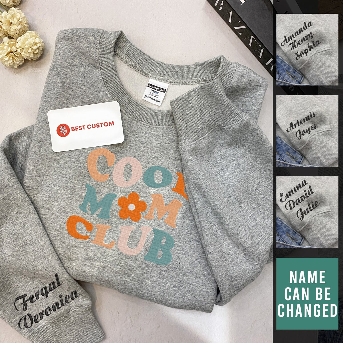 Cool Mom Club   Embroidered Apparel   Gift For Mother 1697617955039.jpg