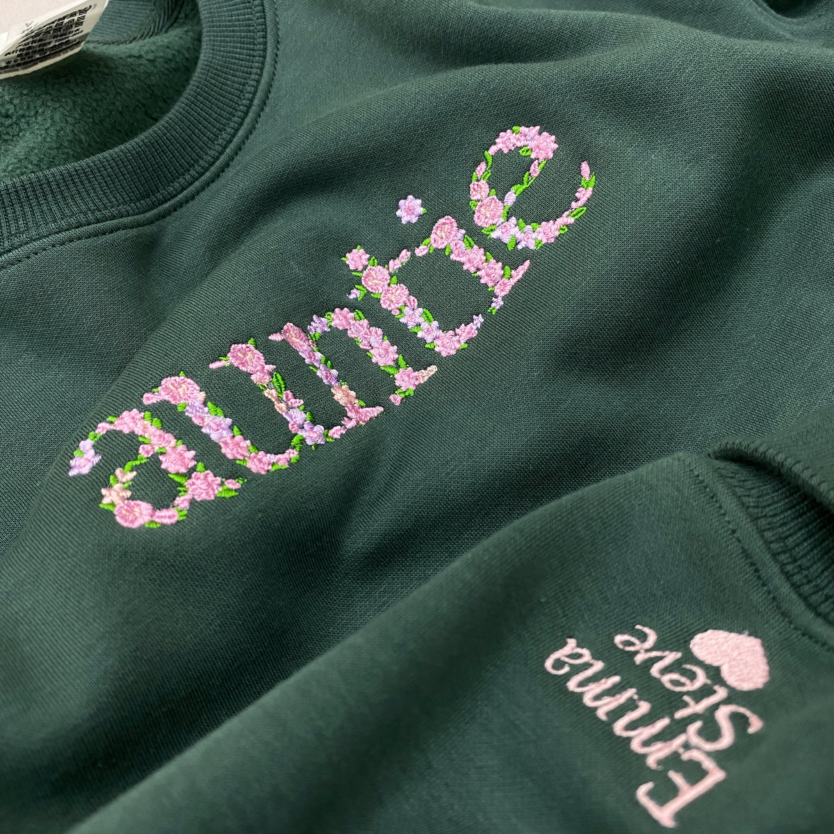 auntie floral   embroidered apparel   gift for aunt 1697771873860.jpg